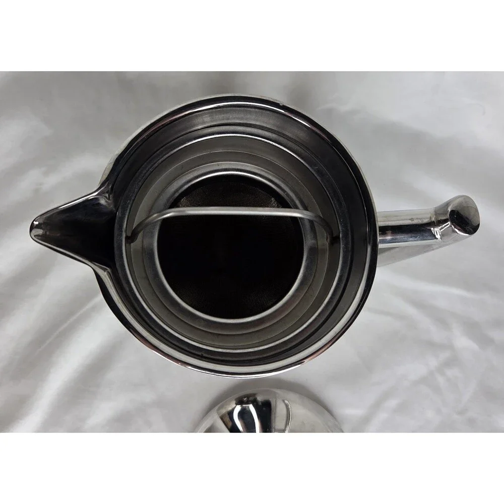 Small Frieling USA Double Wall Stainless Steel French Press Coffee Maker 8 oz